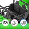 24V 2-Seater Ride On Dump Truck with Parent Remote Control, 4WD 6-Wheel Electric Car for Big Kids, UTV Style Dump Bed & Music Horn - 4 of 4