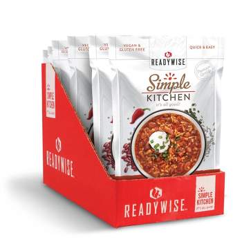 ReadyWise Simple Kitchen Hearty Veggie Chili Soup - 40oz/6ct