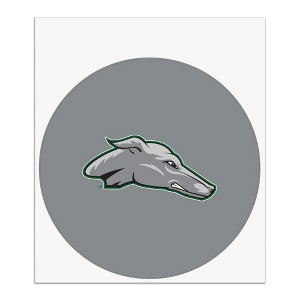 Eastern New Mexico University Secondary Logo Automotive Car Window Locker Circle Bumper Sticker - 1 of 4