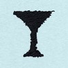 Dalix Mens Lil Martini Midweight Garment Dye Tee - 2 of 4