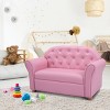 Costway Kids Sofa Princess Armrest Chair Lounge Couch Children Toddler Gift - 3 of 4