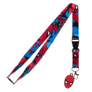 Spider-Man Wall Crawler 22” Lanyard With ID Sleeve - 1 of 2