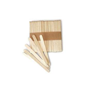 Silikomart Bamboo Easy Cream Wooden Sticks for Ice Cream Bars, Set of 100 - Mini
