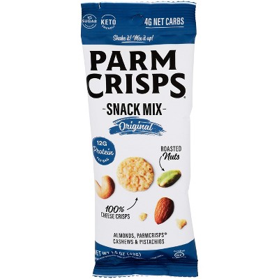 Parm Crisps Snack Mix Original - Case Of 12 - 1.5 Oz : Target