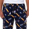 Ted Lasso AFC Richmond Pajama Pants Men's Allover Logo Loungewear Bottoms - 3 of 4