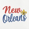 Linum Home Textiles Mardi Gras NEW ORLEANS - Embroidered Luxury 100% Turkish Cotton Hand Towels - 3 of 3