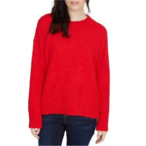 Sanctuary Clothing Womens Crew-Neck Teddy Pullover Sweater - 1 of 1
