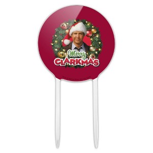 Christmas Vacation Merry Clarkmas Acrylic Cake Topper - 1 of 4