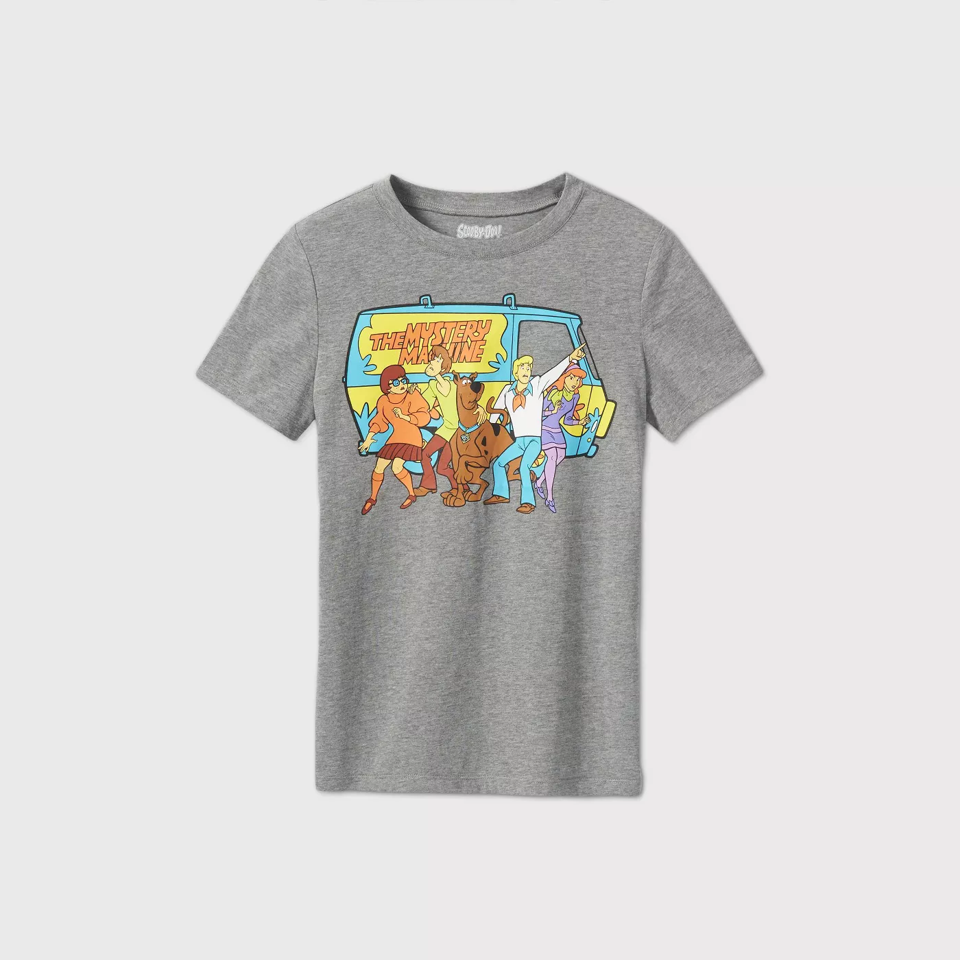 Women's Scooby Doo Mystery Van Short Sleeve Graphic T-Shirt - (Regular & Plus) Gray - image 1 of 2