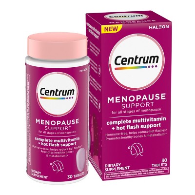 Centrum Menopause & Hot Flash Support Multivitamin - 30ct