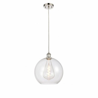 Athens - 1 Light Mini Pendant In Industrial Style-16.38 Inches Tall and 11.75 Inches Wide