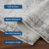 Vintage Bordered Area Rug Washable Area Rug Non-Slip Low Pile Throw Carpet for Living Room Bedroom Dining Room Home Office - 4 of 4