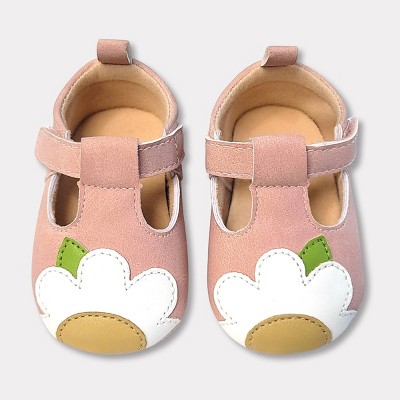 Image of Baby Girls' Daisy Shoes - Cat & Jack™ Pink 0-3M