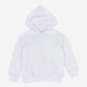 Leveret Kids Hooded Sweatshirt - Kids Hoodie Pullover Sweatshirt- With Kangaroo Pocket - Neutral Solid Color - 1 of 4