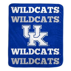 NCAA Kentucky Wildcats Repeat Refresh Ultra Soft Blanket - 1 of 1