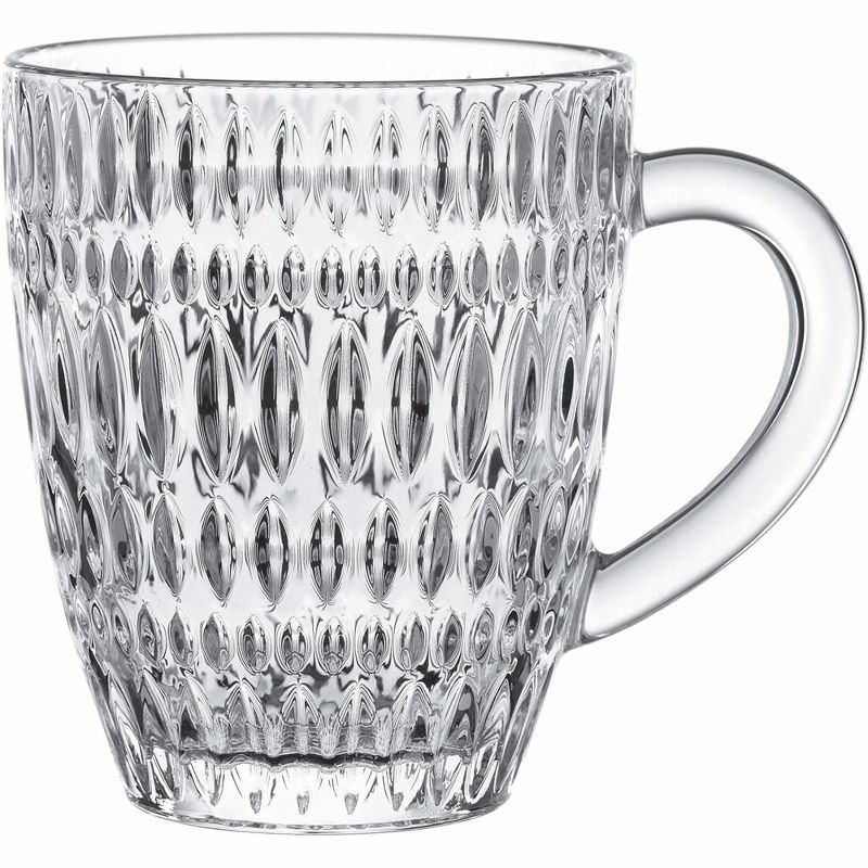 Nachtmann Ethno Hot Beverage Mug, Set of 2 Glass 13 oz Mugs, 2 of 8