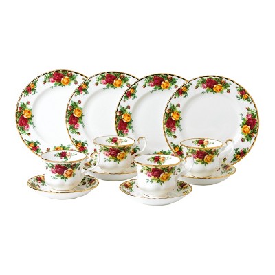 Old Country Roses Tea Entertaining, 12 Piece Set