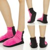 FOMI Hot Cold Therapy Gel Ice Socks | 2 Socks – Pink, Medium Size - 2 of 4
