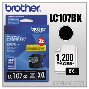 Brother LC107BK Innobella Super High-Yield Ink Black 