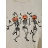 Halloween Sweatshirt for Plus Size Women Halloween Pumpkin Sweatshirts Tops with Crew Neck Long Sleeve Graphic Skeleton Pullover Sweat Shirts - 2 of 4