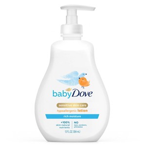 Baby Dove Rich Moisture 24-Hour Moisturizing Baby Lotion - 13 fl oz - 1 of 4