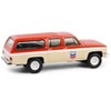1988 GMC Suburban Sierra Classic C10 "Chevron" Orange and Beige with White 1/64 Diecast Model Car by Greenlight - 3 of 4