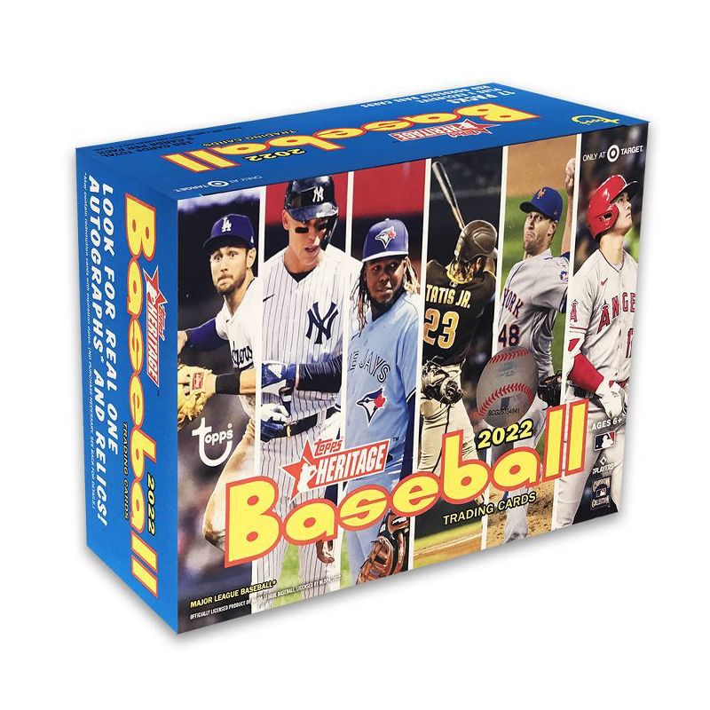 2022 Topps MLB Heritage Baseball Trading Card Mega Box, 1 of 4
