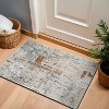 World Rug Gallery Multi-Tonal Rug for Living Room, Entryway, or Family Spaces – Easy to Clean and Comfortable Underfoot - 2 of 4