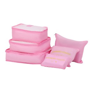 REGALWOVEN Lightweight Vacation Travel Essentials Travel Storage Bag Sets 6 Set - 1 of 4