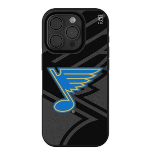 NHL Western Conference Teams Monocolor Tilt Bump Cell Phone Case for Apple iPhone - 1 of 4