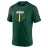 MLS Portland Timbers Men's Gray Short Sleeve Triblend Chest Logo T-Shirt - 2 of 3