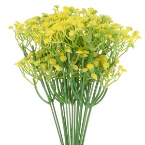 Unique Bargains Artificial Baby's Breath Plastic Real Touch Handmade Simulation 11.4" - 1 of 4