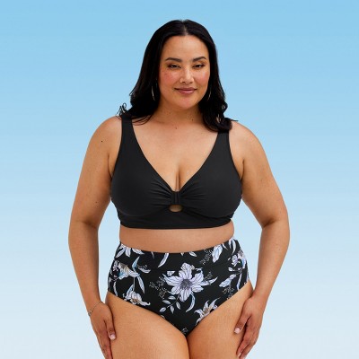 Women's Plus Size Flutter High Waist Tankini Set - Cupshe : Target