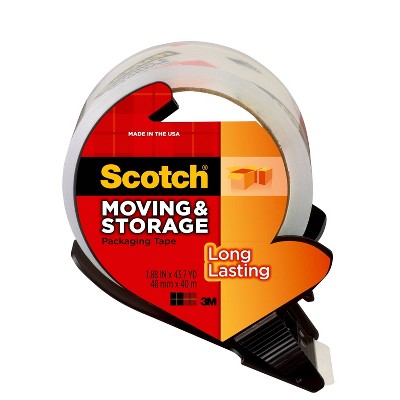 Scotch Shipping Packaging Tape With Dispenser, Heavy Duty, 1.88 X 54.6yds  : Target