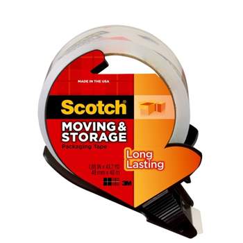 Scotch .5 x 4' Repositionable Magnetic Tape - Black
