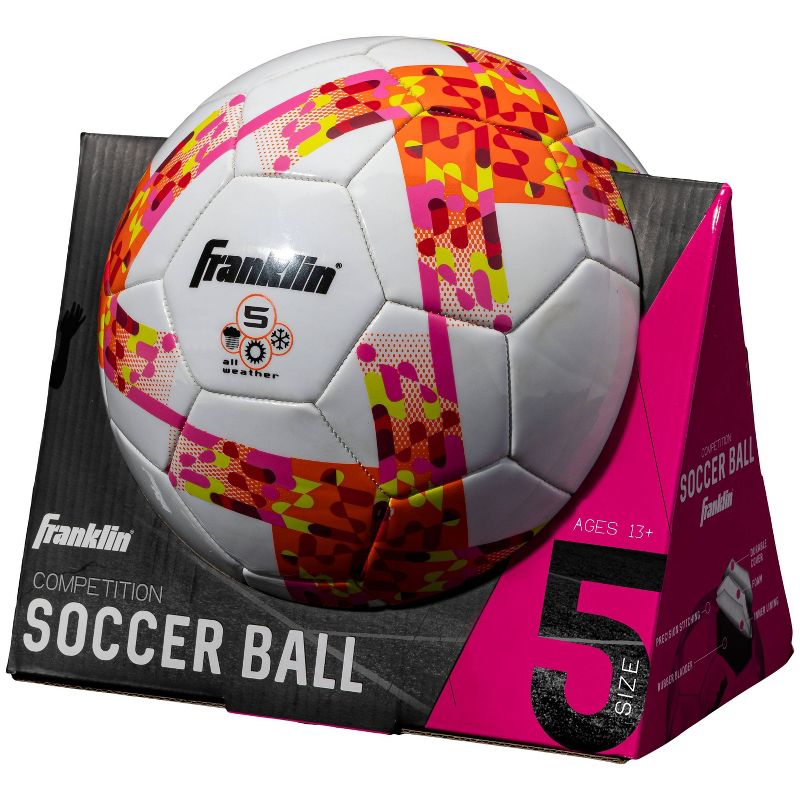Franklin Sports Competition Girls&#39; Size 5 Soccer Ball, 1 of 3