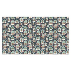 Heather Dutton Gingerbread Village Blue Tablecloth -Deny Designs - 1 of 3