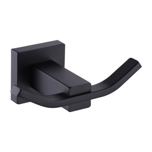 WOWOW Wall Mount J-Hook Double Robe/Towel Hook - 1 of 4