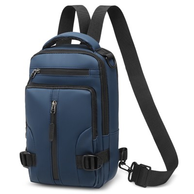 Unique Bargains Lightweight Waterpoof Anti Theft Casual Crossbody Backpack for Women Men