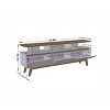 Yonkers TV Stand for TVs up to 65" - Manhattan Comfort - 3 of 4