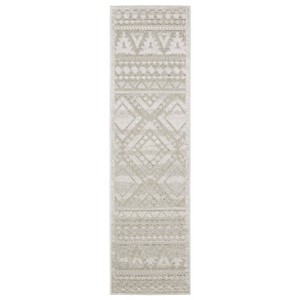 Captiv8e Designs Tiana Tone on Tone Beige/Ivory Rug - 1 of 4