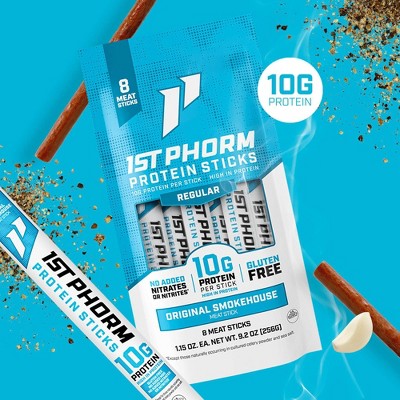 1st Phorm Original Smokehouse Protein Meat Sticks - 9.2oz/8ct
