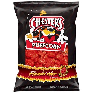 Chester's Puffcorn Flamin' Hot 4.25 oz - 1 of 1