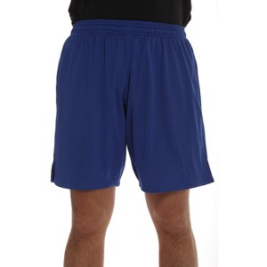 At The Buzzer Men’s Performance Basketball Shorts – Lightweight Breathable Mesh Athletic Gym Shorts - 1 of 3