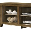 VYNXARI Knotty Oak 70"W TV Stand with Open Shelves and Cable Management,Storage Cabinets with doors and shelves - 3 of 4