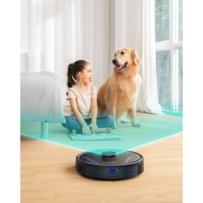eufy RoboVac LR30 Hybrid+ Laser Navigation with 3000 PA Suction Power and Auto Empty, 5 of 13