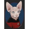 Women's Star Trek: The Next Generation Captain Jean Luc Picard Cat Scoop Neck - 2 of 4