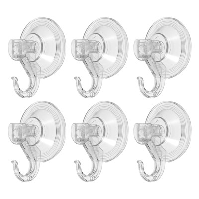 Unique Bargains Waterproof Reusable Vacuum Suction Cup Hooks and Hangers