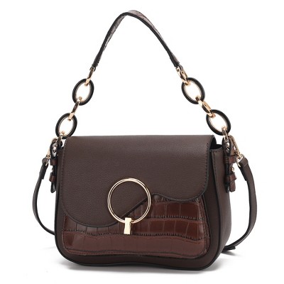 MKF Collection Fantasy Croc Vegan Leather Women's Shoulder Crossbody Bag by Mia K