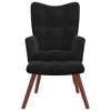 vidaXL Relaxing Chair Dark Grey - 3 of 4
